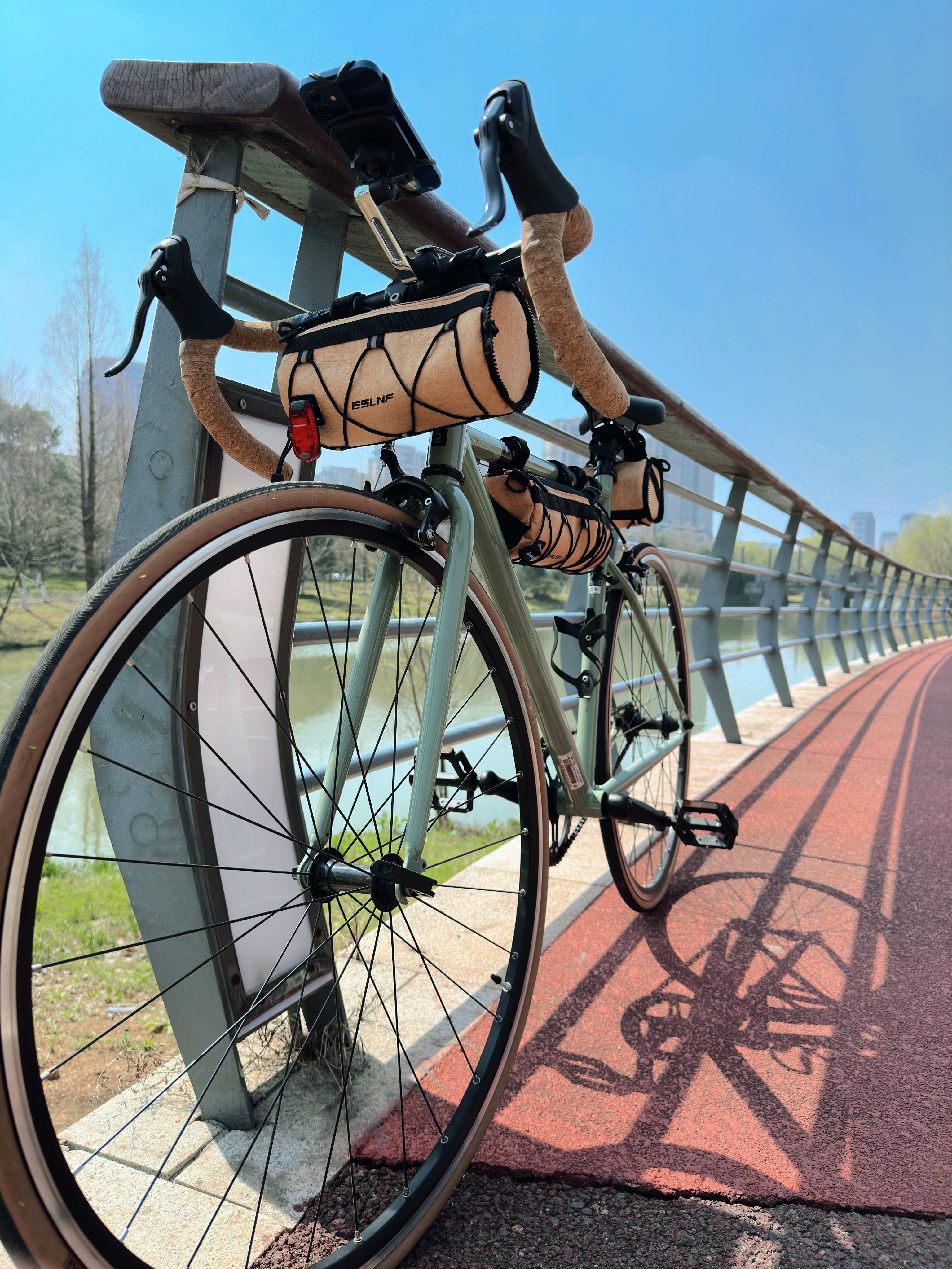 双拼自行车包车头包山地公路车前梁包多功能户外骑行运动车首包