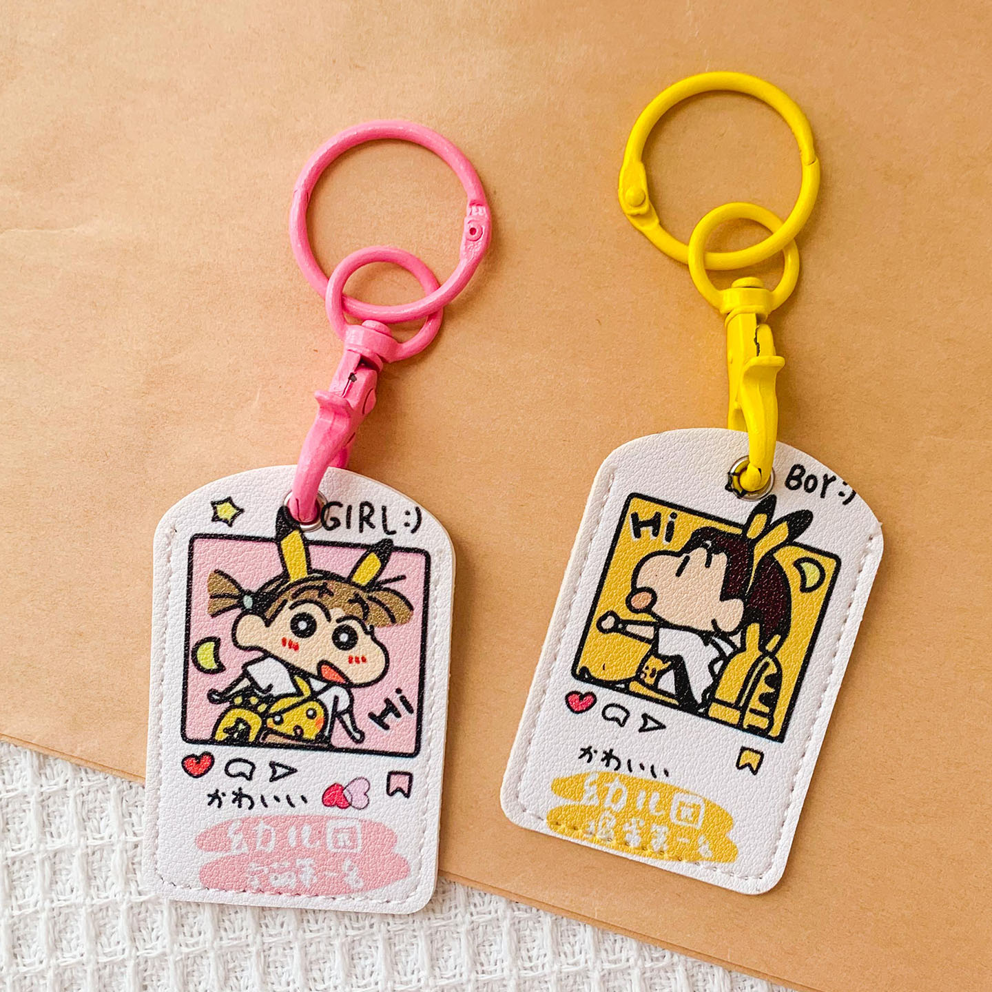 双面迷你小长方形门禁卡保护套