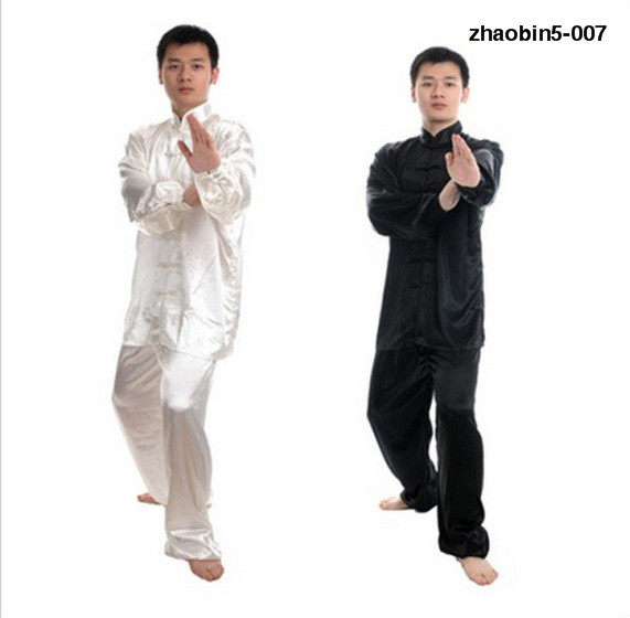 太极服棉加丝秋冬圣诞男女款晨练表演武术服太极拳服装练功服套装