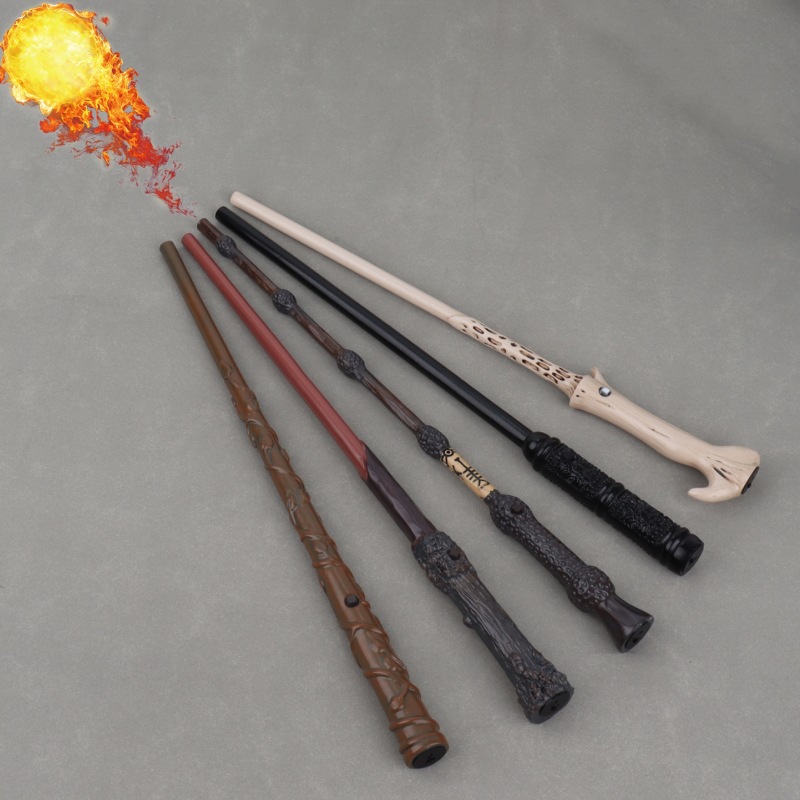 喷火魔杖魔法棒可喷火球出火焰魔术棒圣诞节日礼物视道具扮演