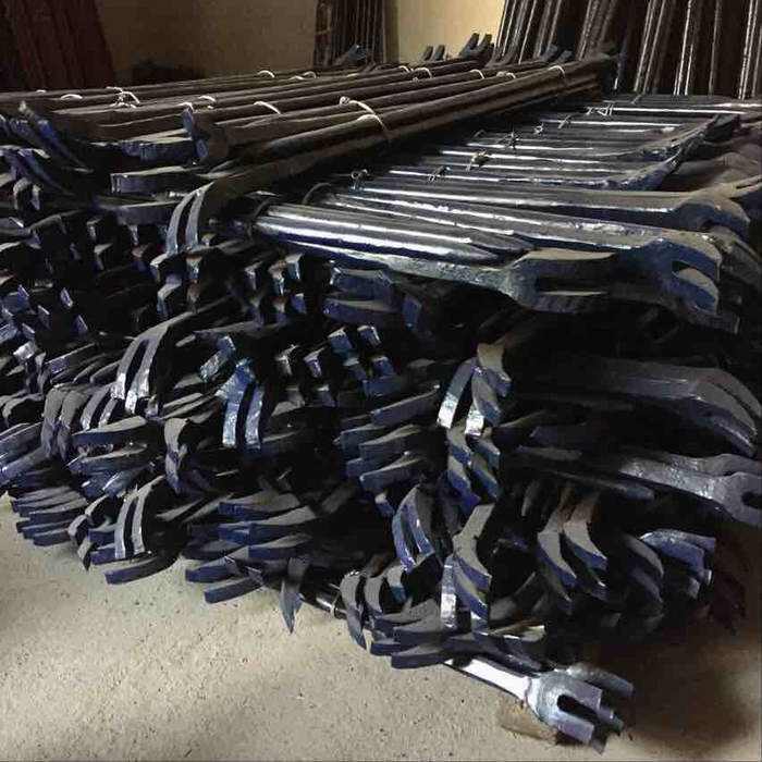 铁路羊角撬棍  鸭嘴型开口撬棒 1.5米加重高碳钢撬杠现货直销