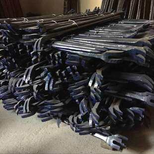 铁路羊角撬棍 鸭嘴型开口撬棒1.5米加重高碳钢撬杠直销量大优惠