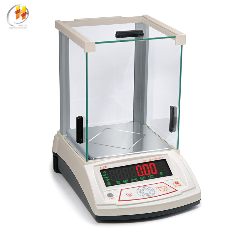 华志HZF充电式电子天平3kg/3000g/0.01g珠宝秤精密黄金秤实验秤
