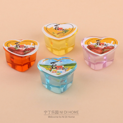 微缩食玩具diy仿真食物迷你冰箱