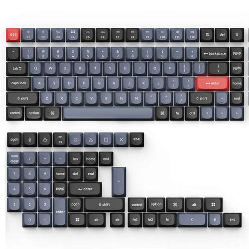 Keychron原厂高度PBT热升华键帽