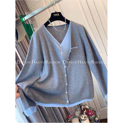 特大码2-300斤胖MM高级感针织衫