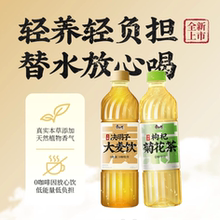 康师傅枸杞菊花茶决明子大麦茶植物茶饮料低糖无负担500ml/瓶装