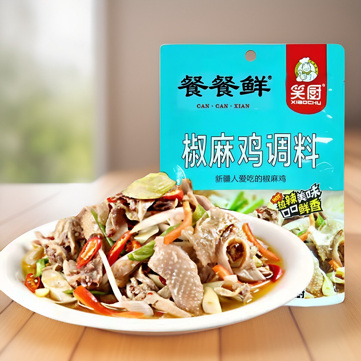 笑厨椒麻鸡袋装新疆凉拌菜调料