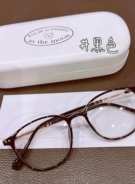 近视眼镜可配度数男女同款凯米万新视特耐镜片变色防蓝光JY30358
