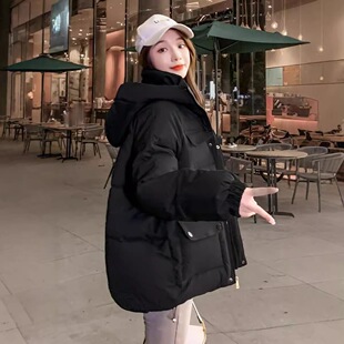 欧美羽绒棉衣2026外贸棉服女韩版学院风短款外套潮秋冬季加厚棉袄