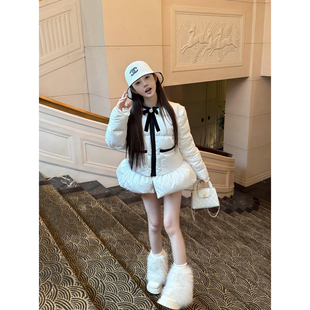Kiyomi Doll 限量香奈雪 千金风超厚保暖外套 95白鸭绒羽绒服