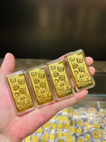 足金999黄金佛祖金条我佛已接单招财猫金条送朋友送闺蜜生日礼物