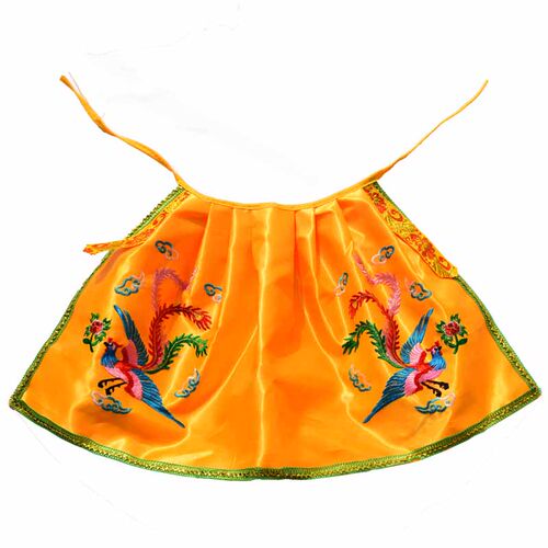 绣品佛具用品佛像小披风斗篷凤袍神像衣佛袍莲花佛衣披肩龙袍荷花