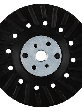 德国进口罗迪斯RHODIUS陶瓷钢纸片红钢纸背盘125*M14尼龙弹性托盘