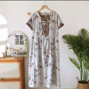夏季【裙】母婴级纯棉双层纱睡裙