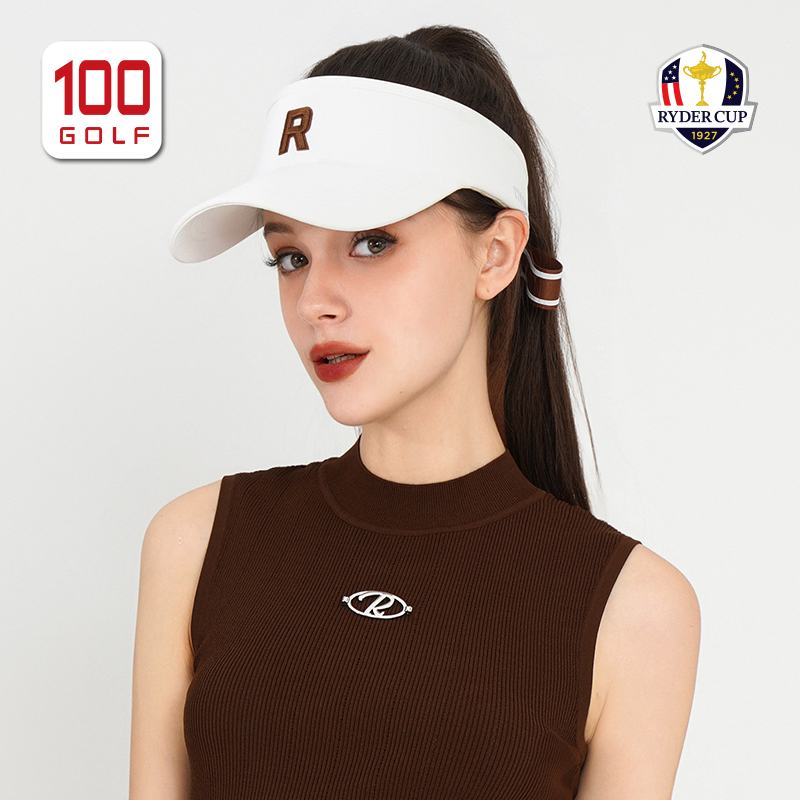 RyderCup莱德杯高尔夫球帽女24夏季时尚防晒无顶帽遮阳运动女帽