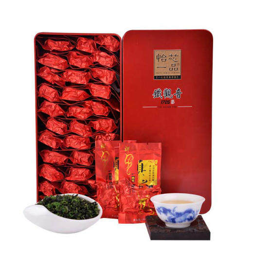 安溪铁观音 特级浓香型 乌龙茶叶 新茶正品1725 春茶250克礼盒