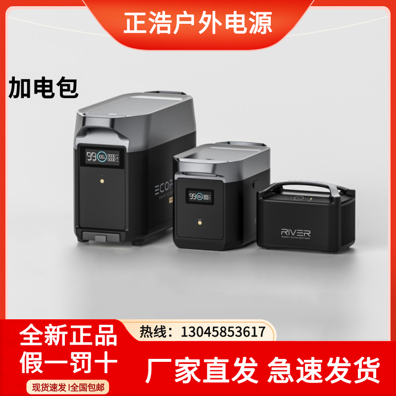 正浩户外移动电源德2 德2max 德pro加电包便携露营大功率应急电池