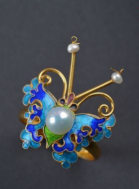 福利，蛾宝版戒指，版汉服配饰