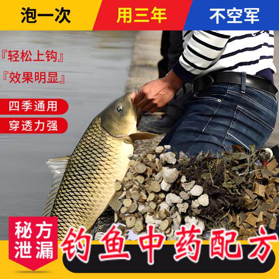 钓鱼六君子中草药泡酒配方野钓药酒黑坑鲫鱼鲤鱼丁香窝料麝香阿魏