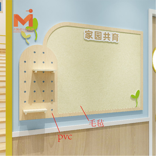 幼儿园家园共育联系栏成品家长园地环创装饰主题公告栏宣传文化墙