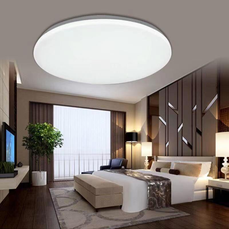 超薄LED吸顶灯圆形客厅灯智能卧室灯阳台家用风现代简约超亮灯饰