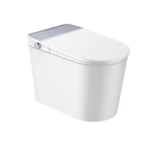 九牧XD5350微波免触脚感翻圈翻盖无棱内壁触媒除臭静音智能马桶