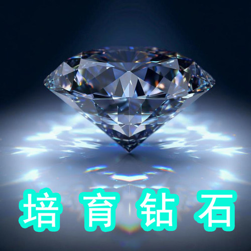 定制【培育钻石】钻戒实验室人造CVD人工裸钻合成戒指女