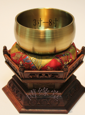 铜磬高级纯铜佛堂修行钵