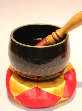 纯铜佛堂修行钵送垫子