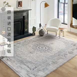易普美家新款伊朗进口高档波斯地毯法式轻奢美式复古客厅卧室地垫