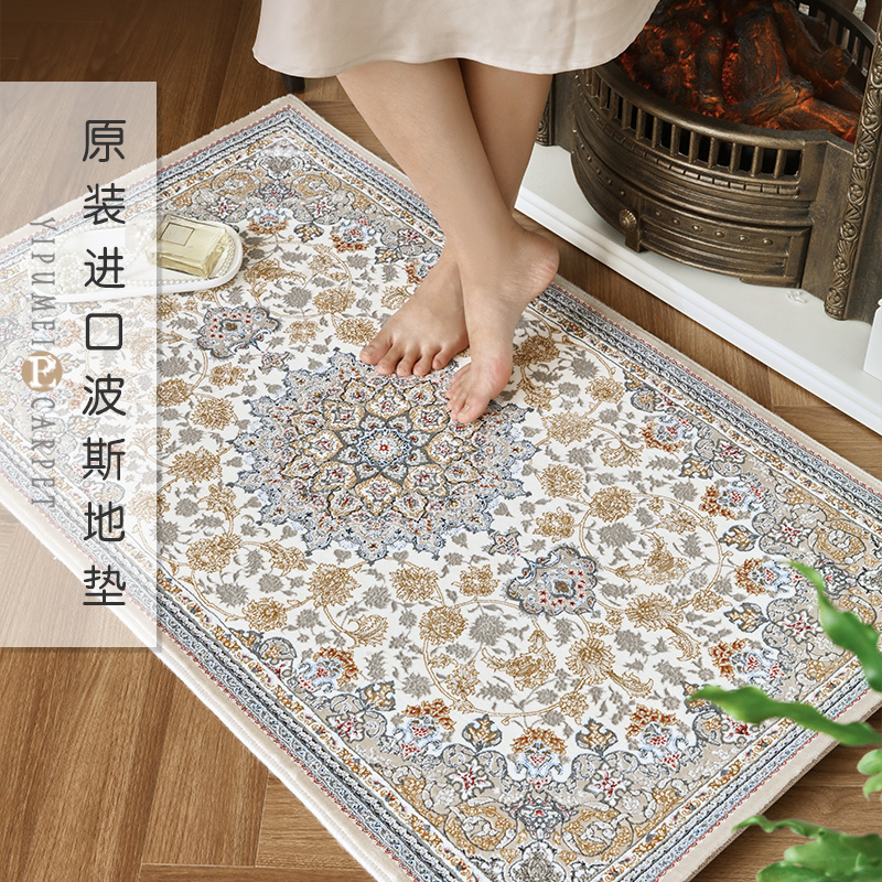 易普美家进口波斯入户门垫床边毯