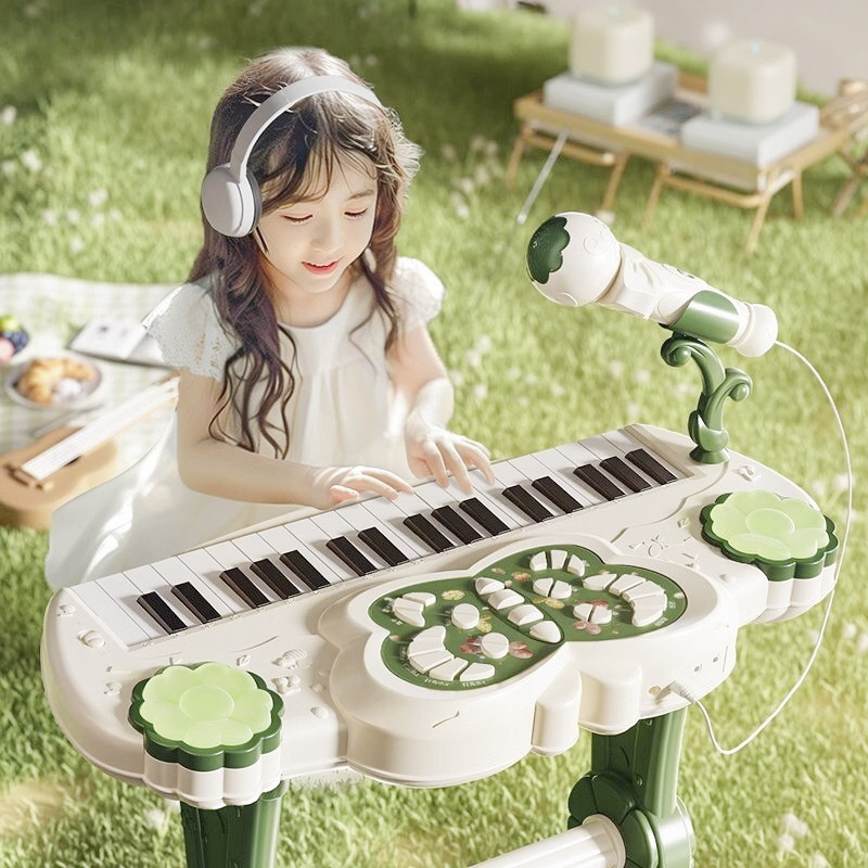儿童多功能女孩电子琴可弹奏入门初学钢琴式乐器玩具宝宝生日礼物
