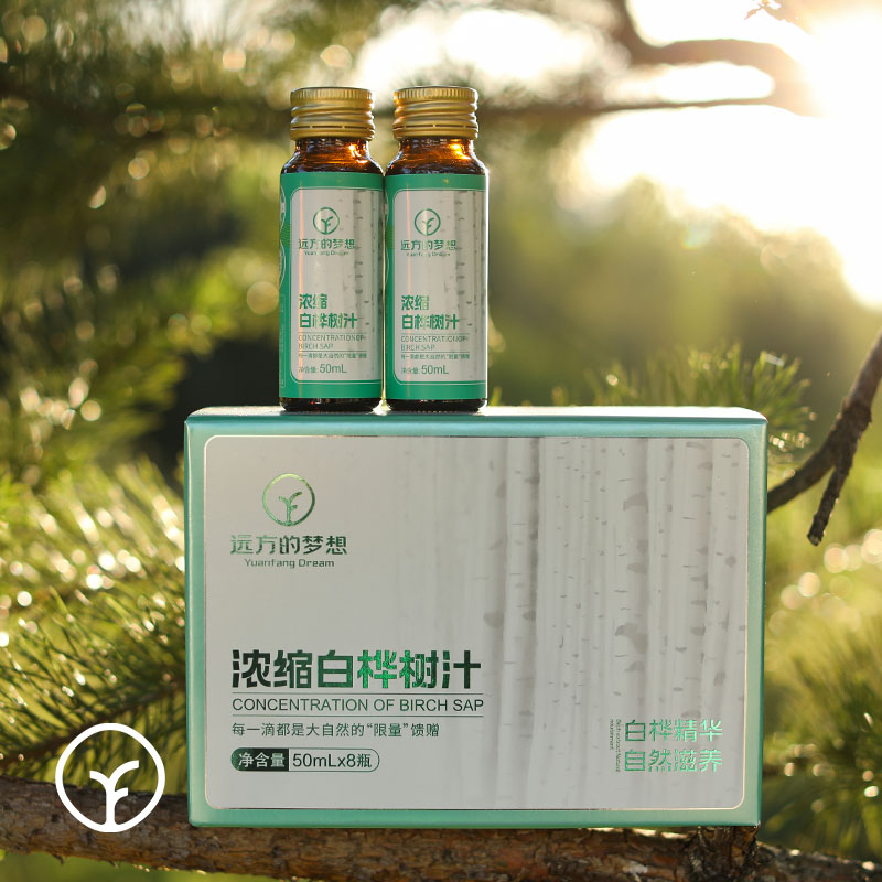 远方的梦想白桦树汁大兴安岭天然桦树原液浓缩桦树汁饮料