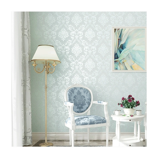高端刺绣墙布无缝全屋壁布2025新款客厅墙纸包安装卧室壁纸高级感