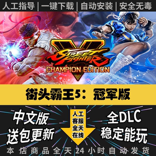 街头霸王5：冠军版 网盘中文存档单机PC离线游戏