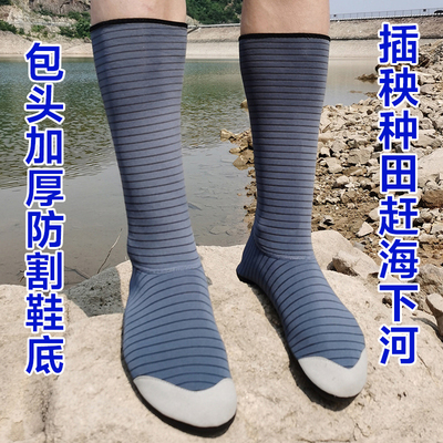 赶海鞋插秧鞋袜水鞋袜农田袜