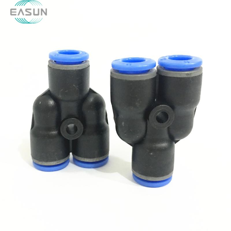 EASUN 亿日 Y型三通接头 EPY4  EPY6  EPY8  EPY10 EPY12  EPY16