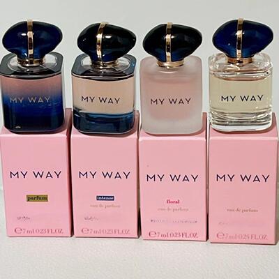 MY WAY花漾 馥郁 蜜语 流沙版 SI挚爱花香浓情 自我无界 香水小样