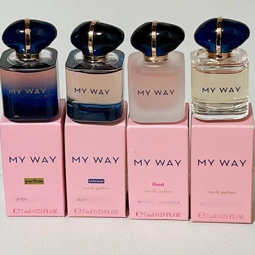 MY WAY花漾 馥郁 蜜语 流沙版 SI挚爱花香浓情 自我无界 香水小样