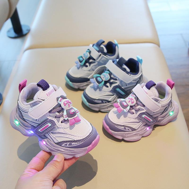 2024新款秋季儿童透气软底运动鞋