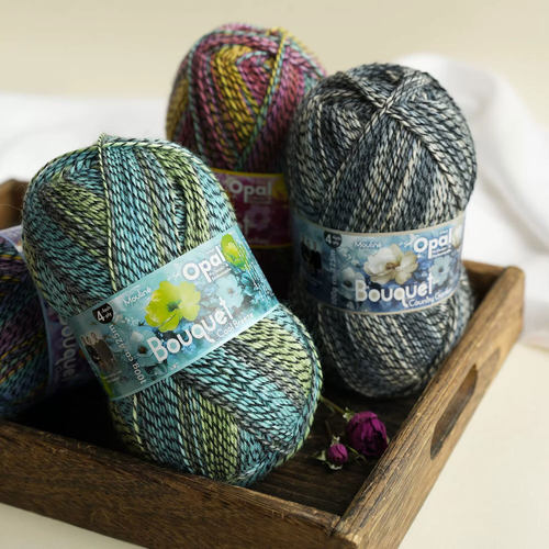 Opal Mitternachtstraum梦境系列袜子羊毛线手工编织diy段然玩偶