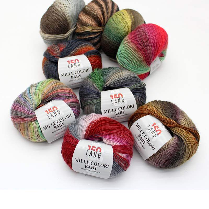 瑞士lang 花蜜儿宝贝 fwla3845 长段染纯羊毛线