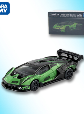 TOMY多美卡合金小赛车旗舰版黑盒TP07号兰博基尼SCV12跑车212355