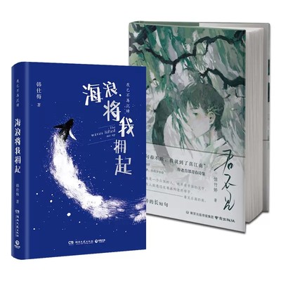 【正版】君不见+海浪将我拥起共2册 惊竹娇+韩仕梅 两代人的诗你一句春不晚我就到了真江南 田埂上的诗人给年轻女孩勇气之书