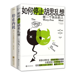 过一个不累 人生告别精神内耗 年轻人 做一个快乐 全2册停止内耗 正版 如何停止胡思乱想 人写给那些疲惫又焦虑 成功励志