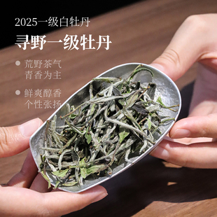 【深山行】2025寻野一级牡丹散茶 管阳高山茶区 日晒福鼎白茶