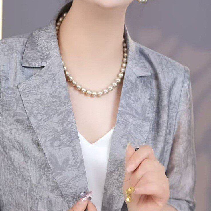 直播爆款2026春夏新款中年妈妈时尚薄款空调费小西装外套上衣女装