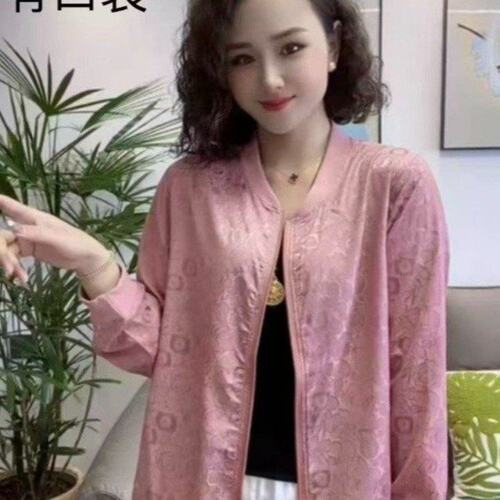 春夏经典妈妈时尚完美新款短外套