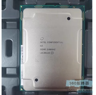 Intel 8260 ES测试不显 QQ89 至强cpu 8268 QQ9E 2.6G24核48 XEON